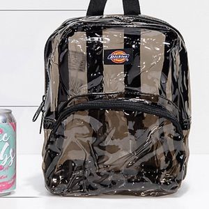 Clear dickies black mini bag